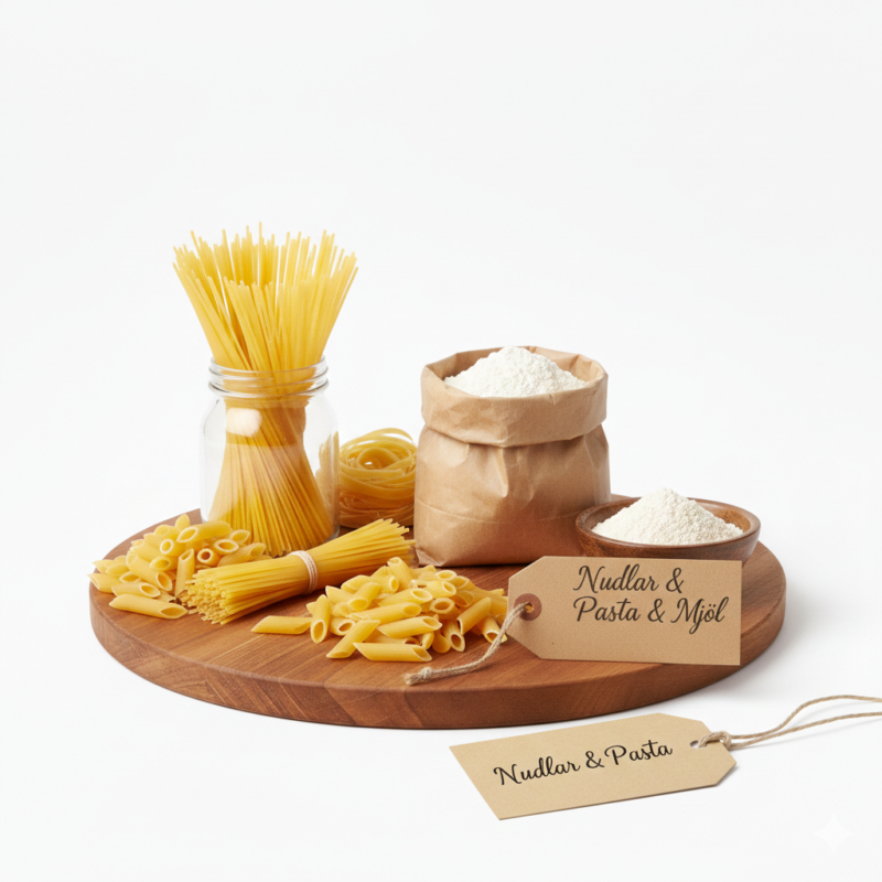Nudlar & Pasta & Mjöl