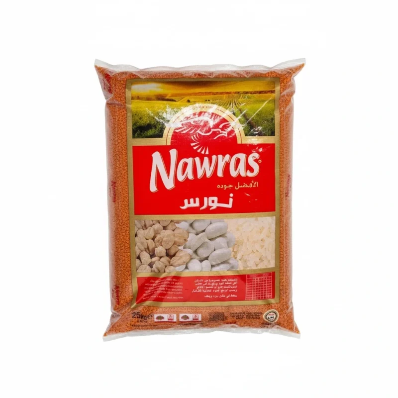 Nawras 25 kg röda linser lösvikt kanada fotboll