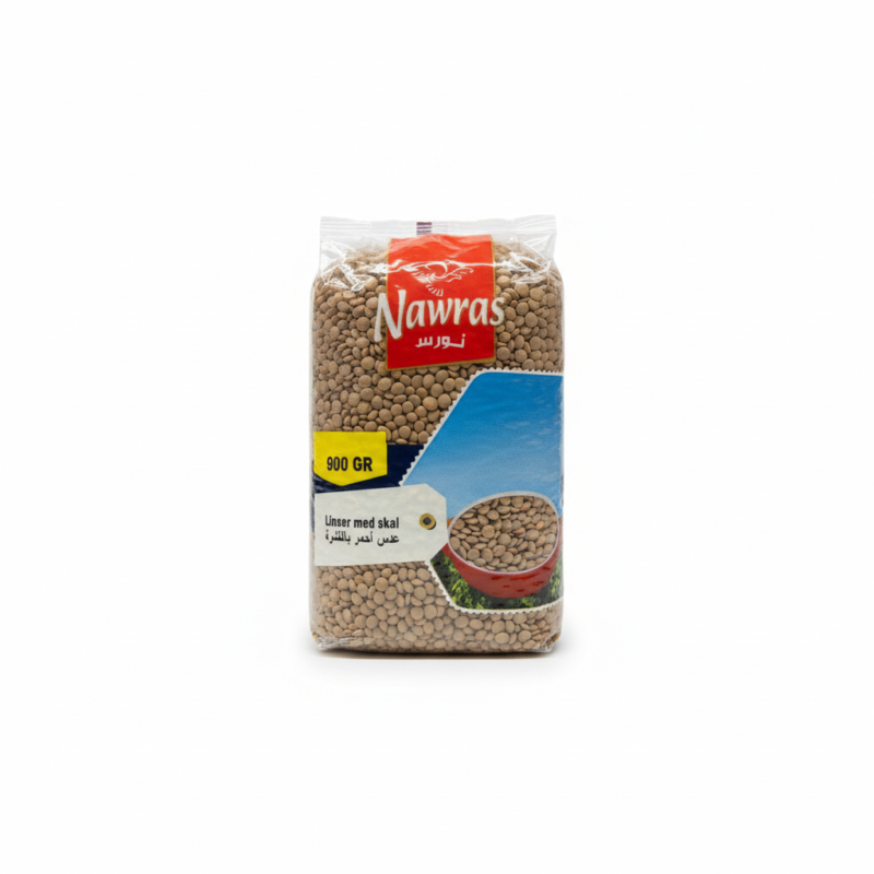 Nawras 900 gr bruna linser 1*10